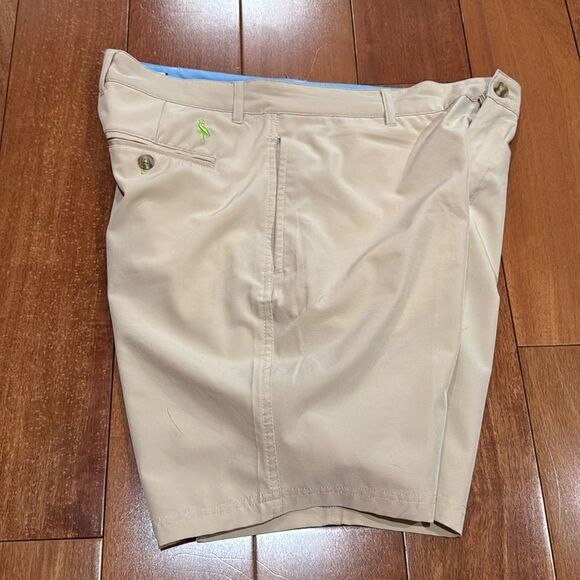 TailorByrd Men’s Performance Tan Golf Casual Shorts Size 32 - Picture 6 of 8